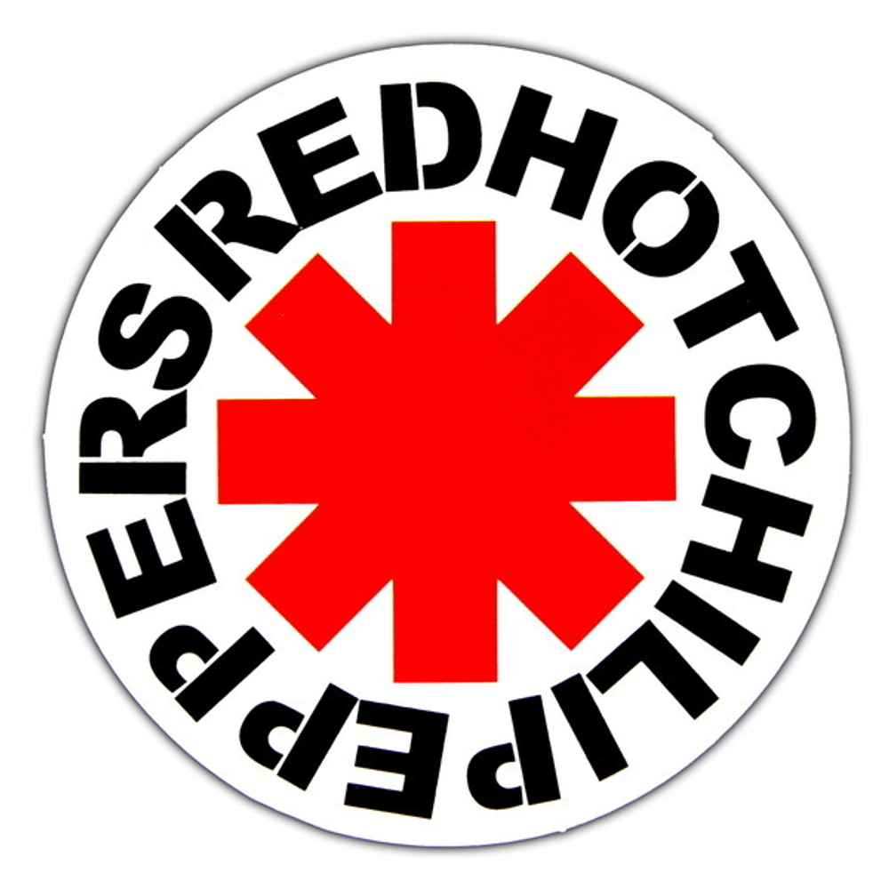 Наклейка Red Hot Chili Peppers