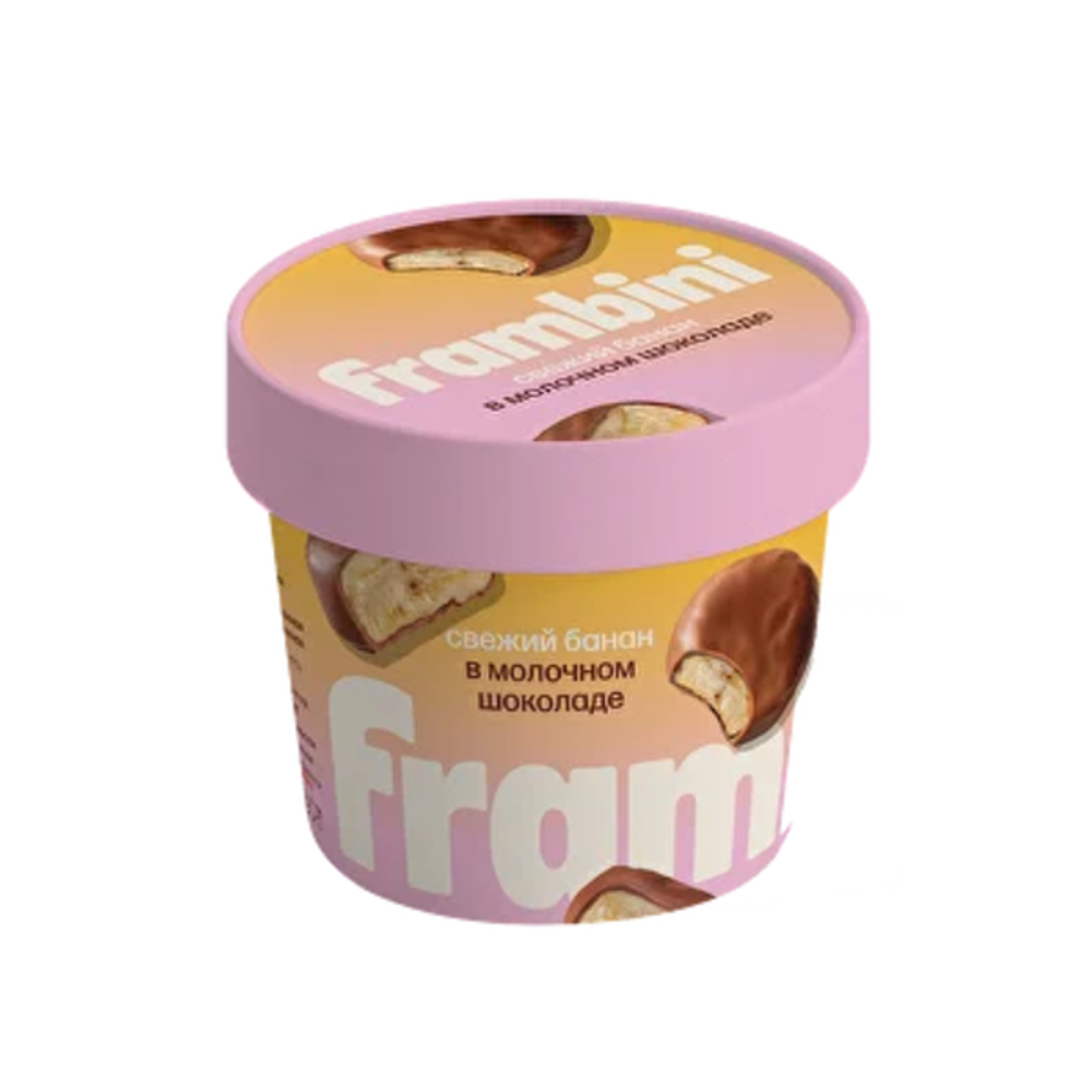 Банан в молочном бельгийском шоколаде "Frambini"130гр