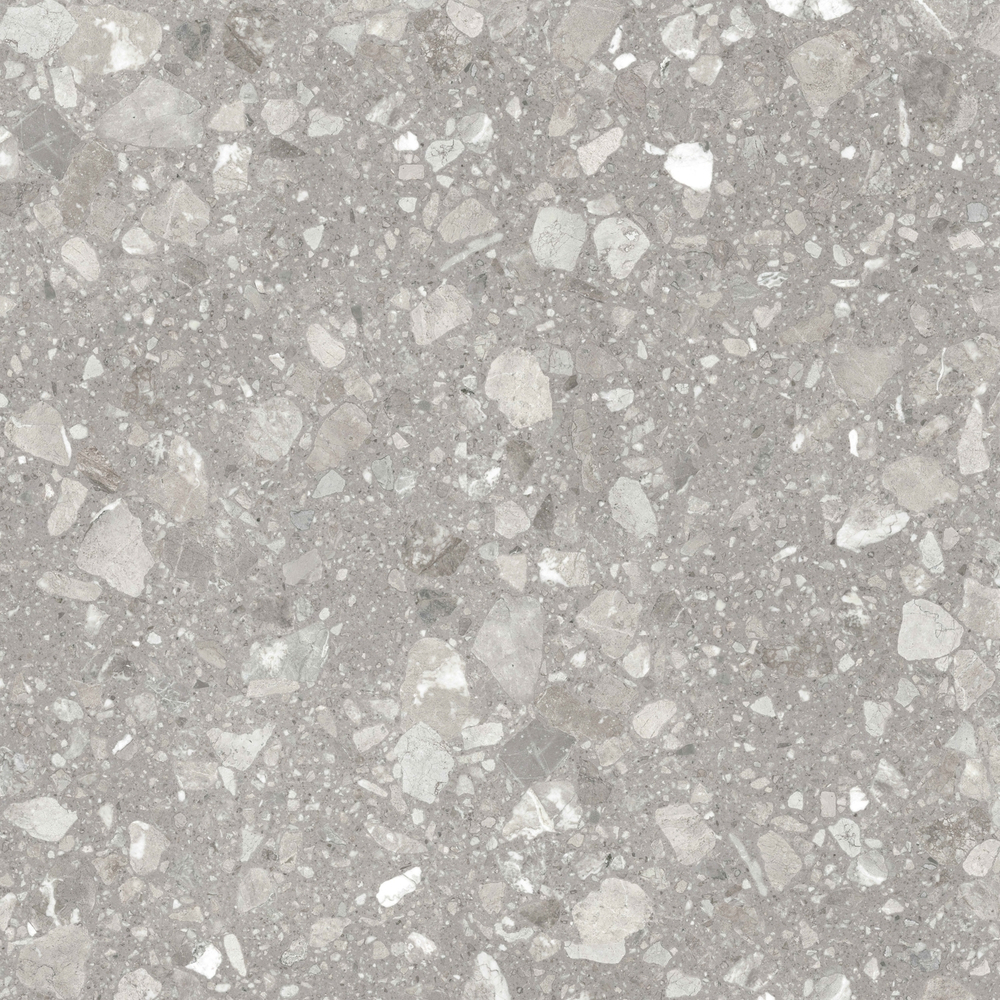 Terrazzo matt grey PG 01 600х600 (1-й сорт)