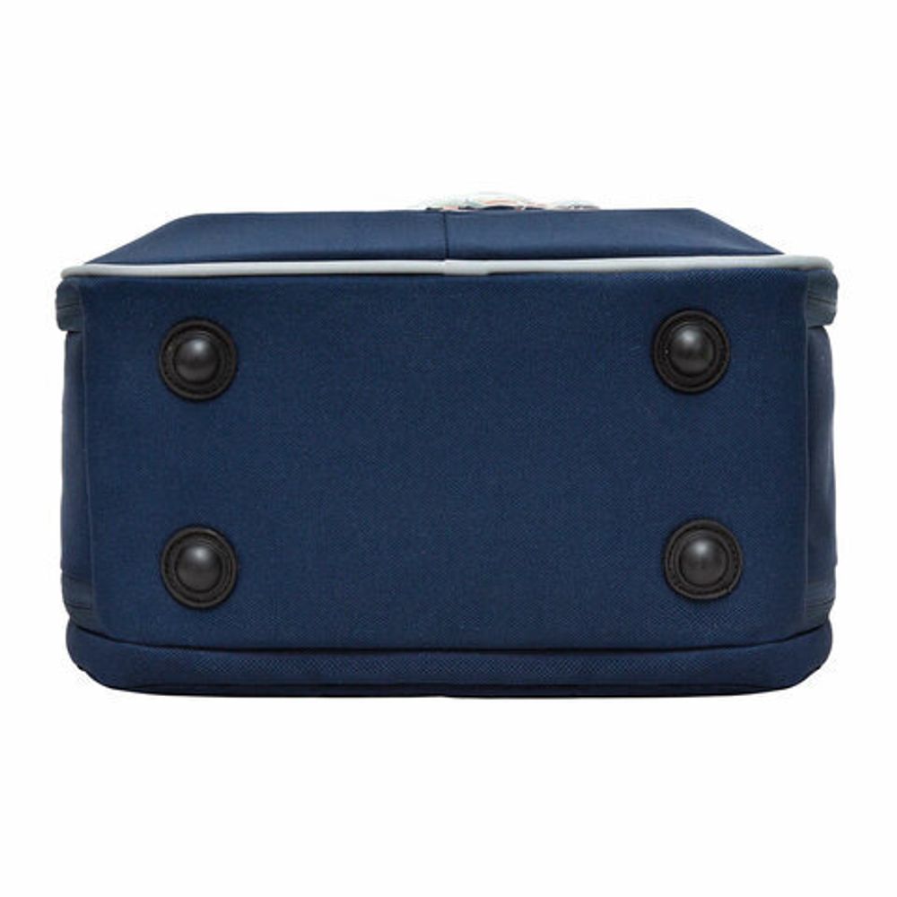 Ранец GRIZZLY анатомическая спинка, с брелоком, для девочек, "MICE", 36х29х18 см, RAf-392-3/3