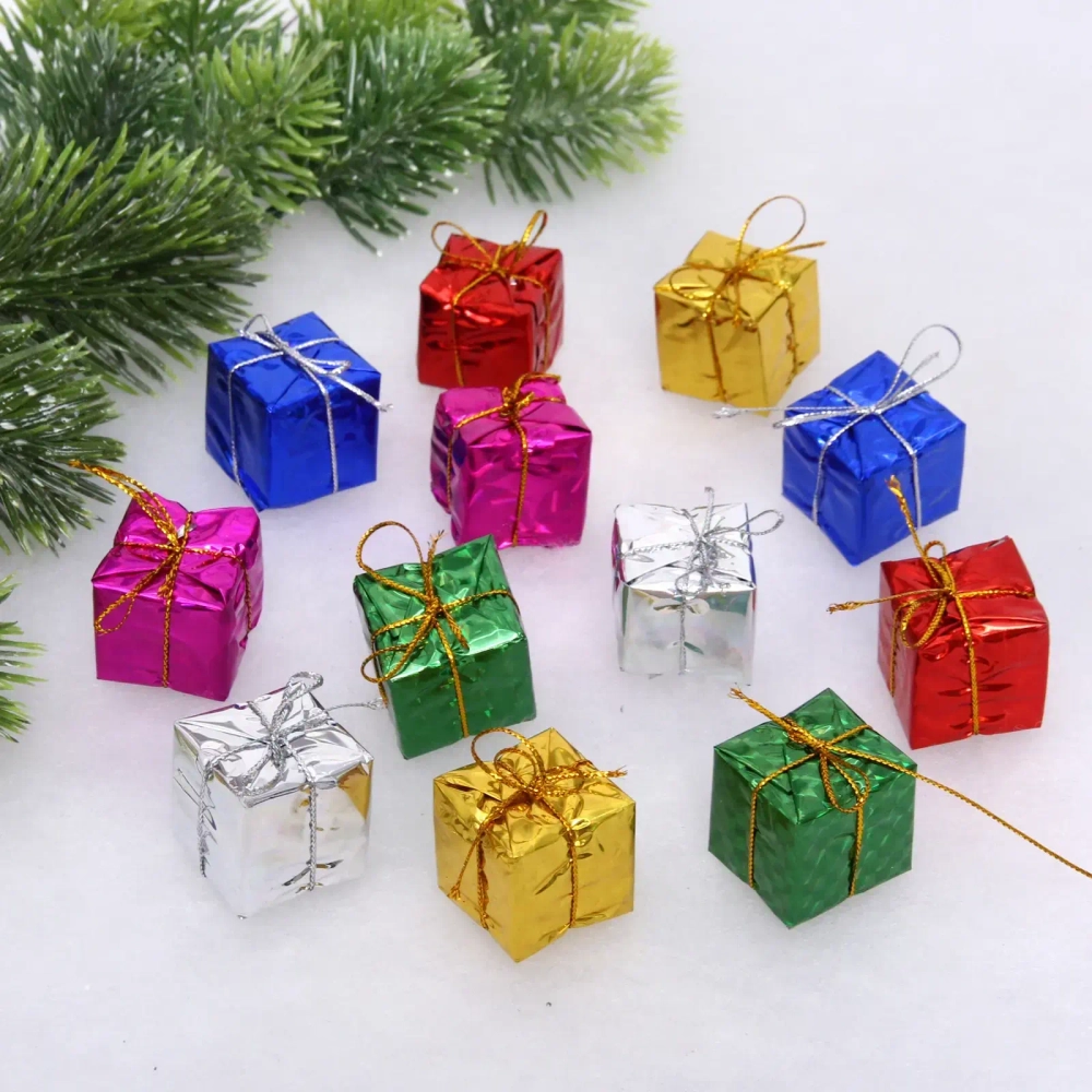 Набор ёлочных украшений «Подарки» 3 см