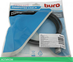 Кабель Buro BU-DP2.0-1.5M 1.5м черный