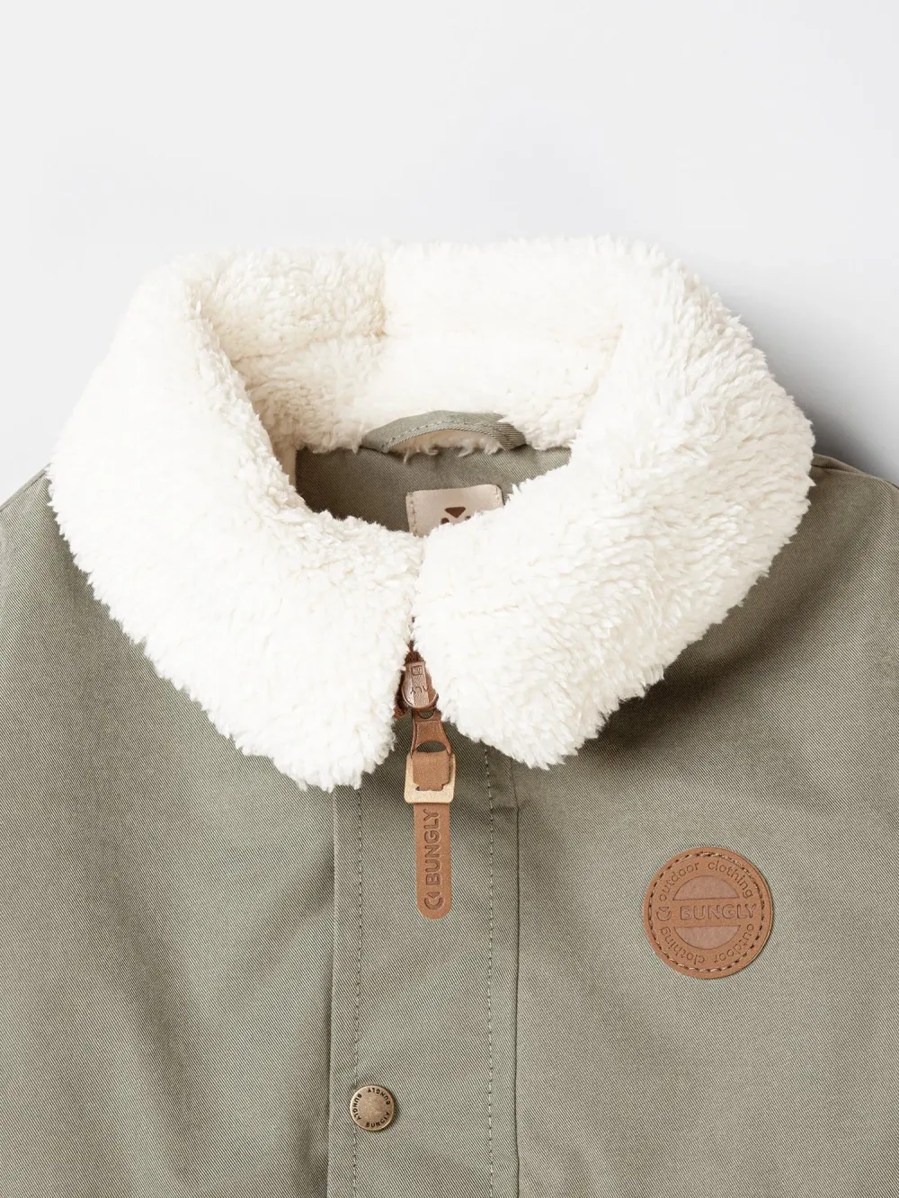 Парка демисезонная с меховым воротником "Ельник"