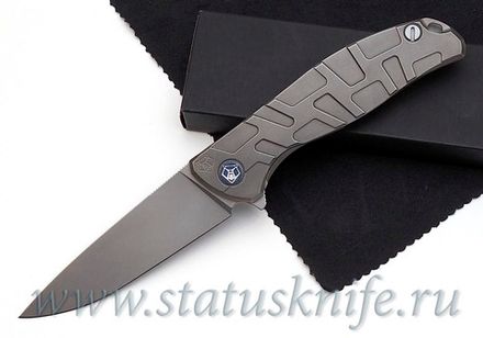 Нож Широгоров Flipper 95 S30V Т узор подшипники