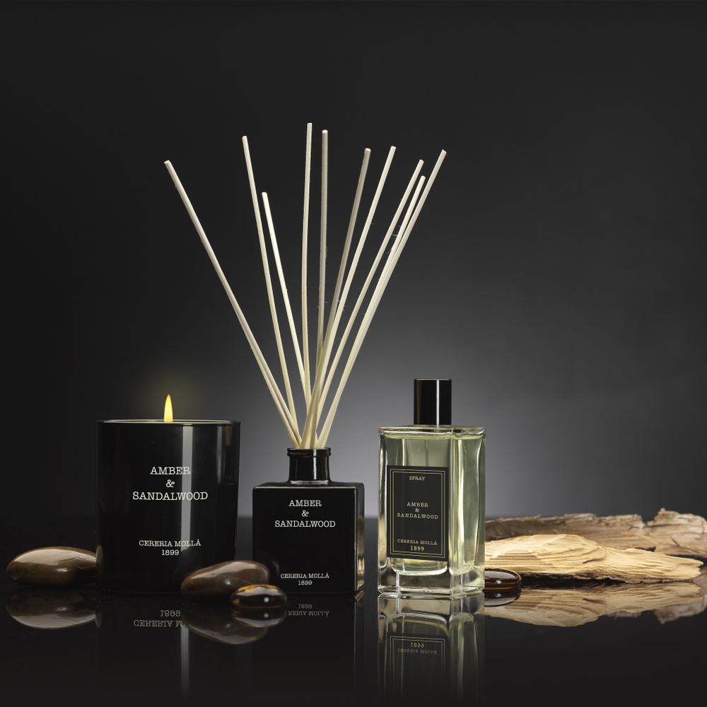 Свеча CERERIA MOLLA Amber & Sandalwood / Амбра и Сандал