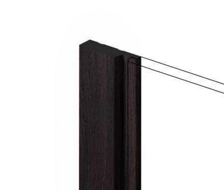 Финишный молдинг декорированный HiWood, 270x4,2 см