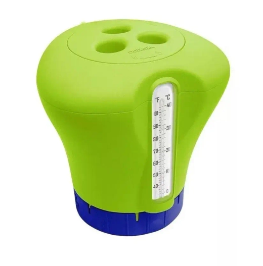 Дозатор Kokido K619BU (табл. 75 мм) салатовый с термометром