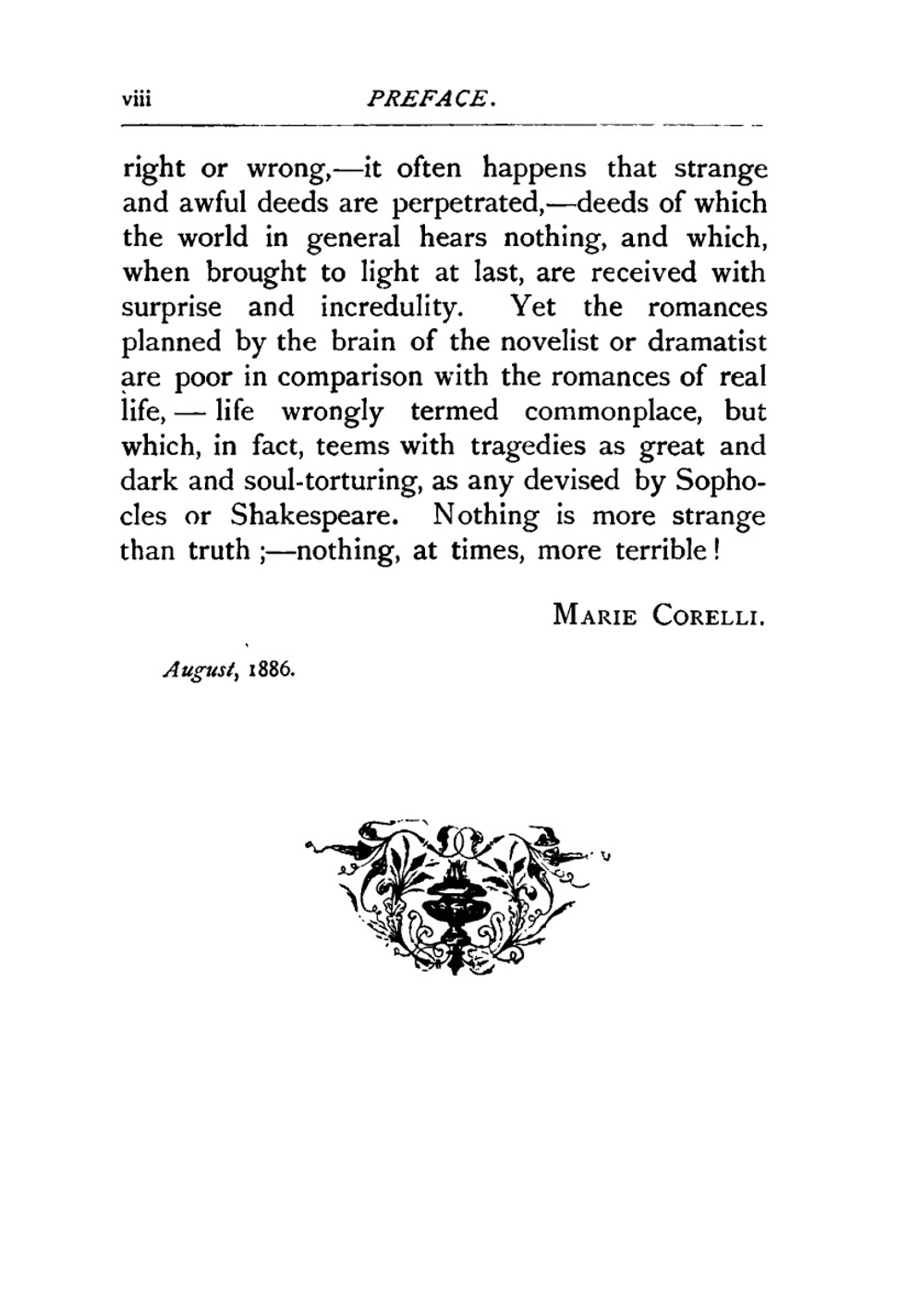 Vendetta. Or, The story of one forgotten | Marie Corelli
