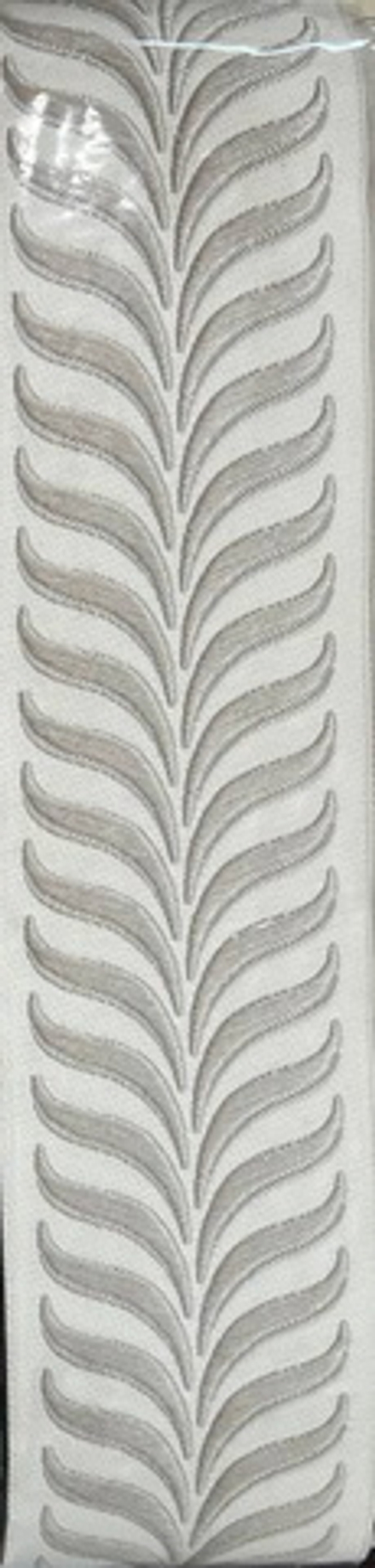 Бордюр декоративный Te-Xo Колос, цвет светло-серый