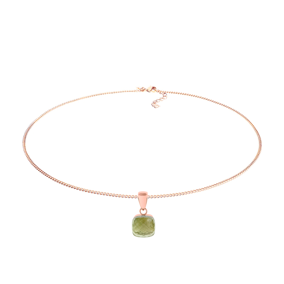 Колье Qudo Firenze olivine 400149.1 G/RG