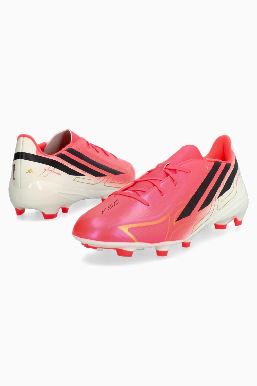 Бутсы adidas F50 League Hyperfast FG Junior - розовый