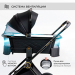 Коляска 2в1 Sweet Baby Elegante GL Black