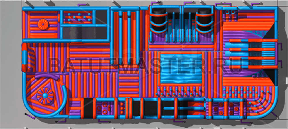 Надувной парк "Планета приключений"