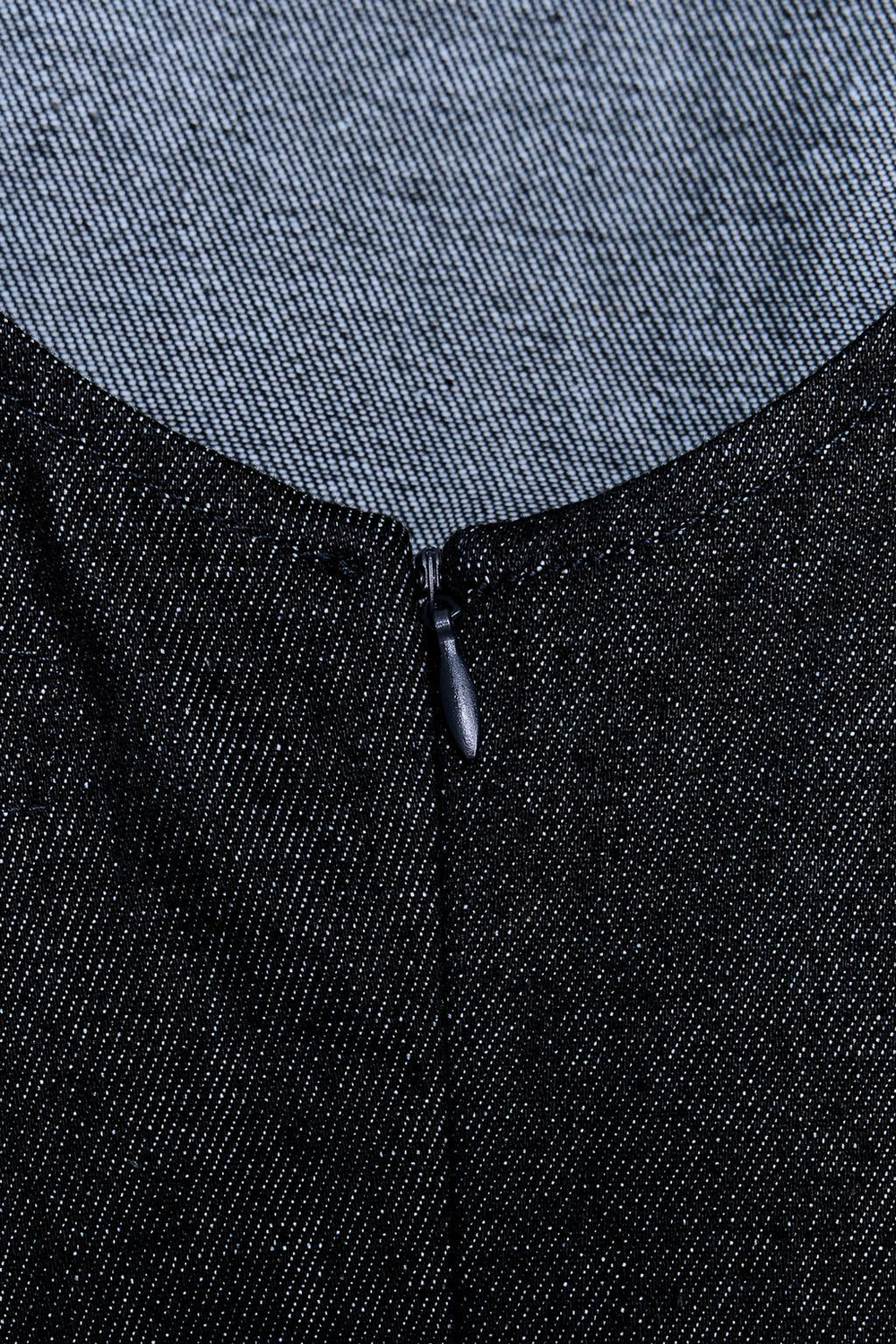 Короткое джинсовое платье — zw collection
