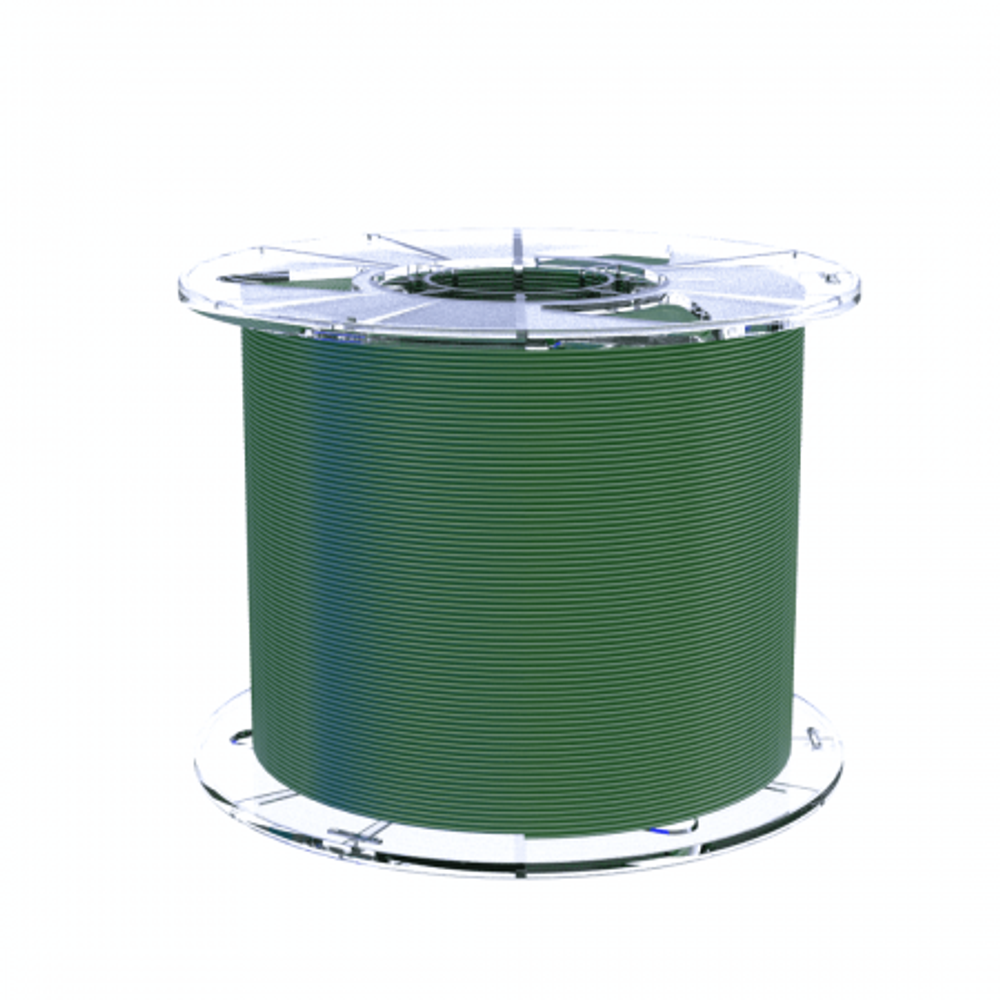 ABS-пластик зелёный CyberFiber, 1.75 мм, 2,5 кг