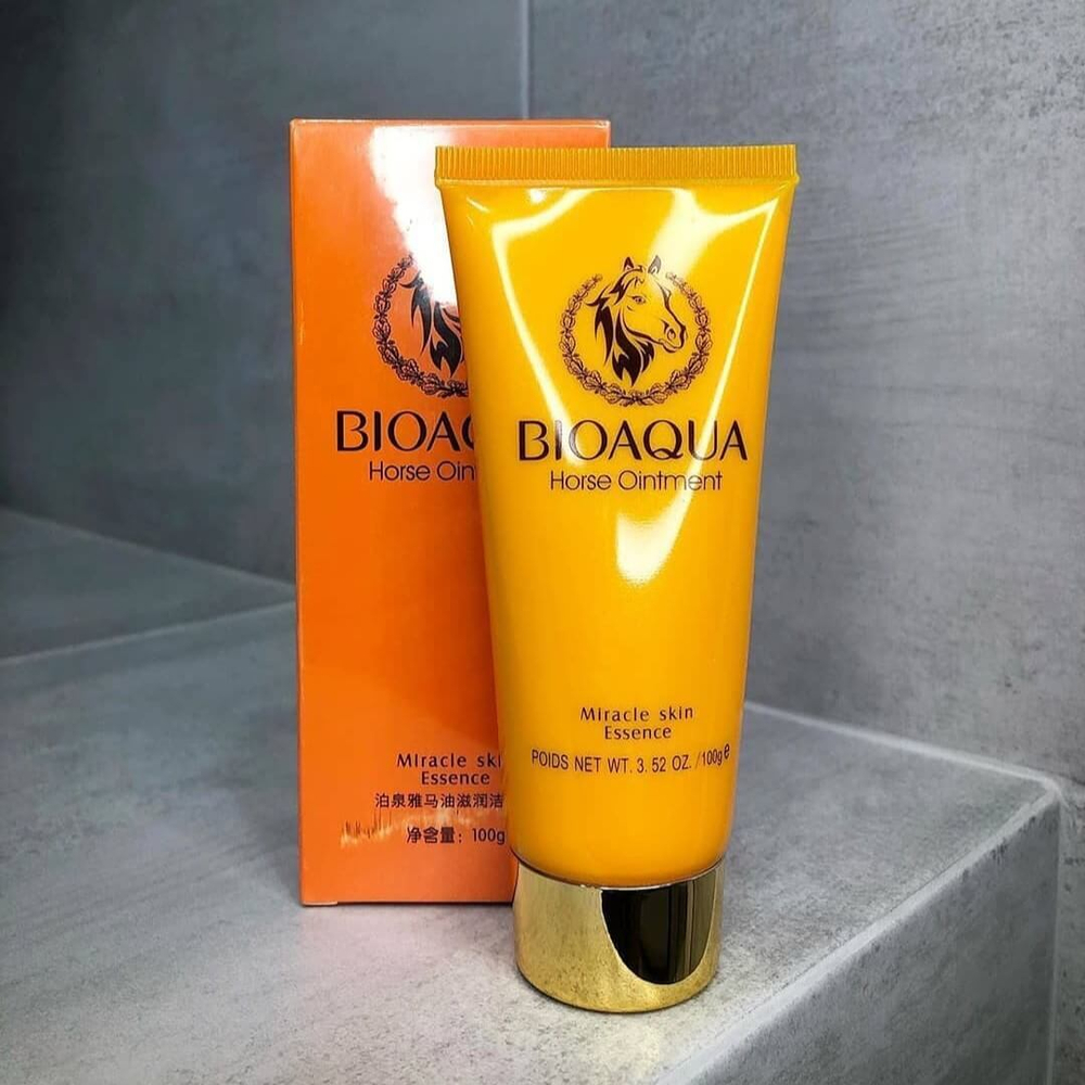 Пенка для умывания с лошадиным маслом, 100г