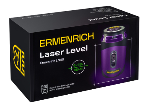 Лазерный уровень Ermenrich LN40, фиолетовый