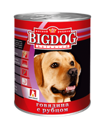 Зоогурман корм консервированный для собак big dog