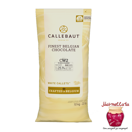 Шоколад Callebaut Белый 25,9%, 10 кг