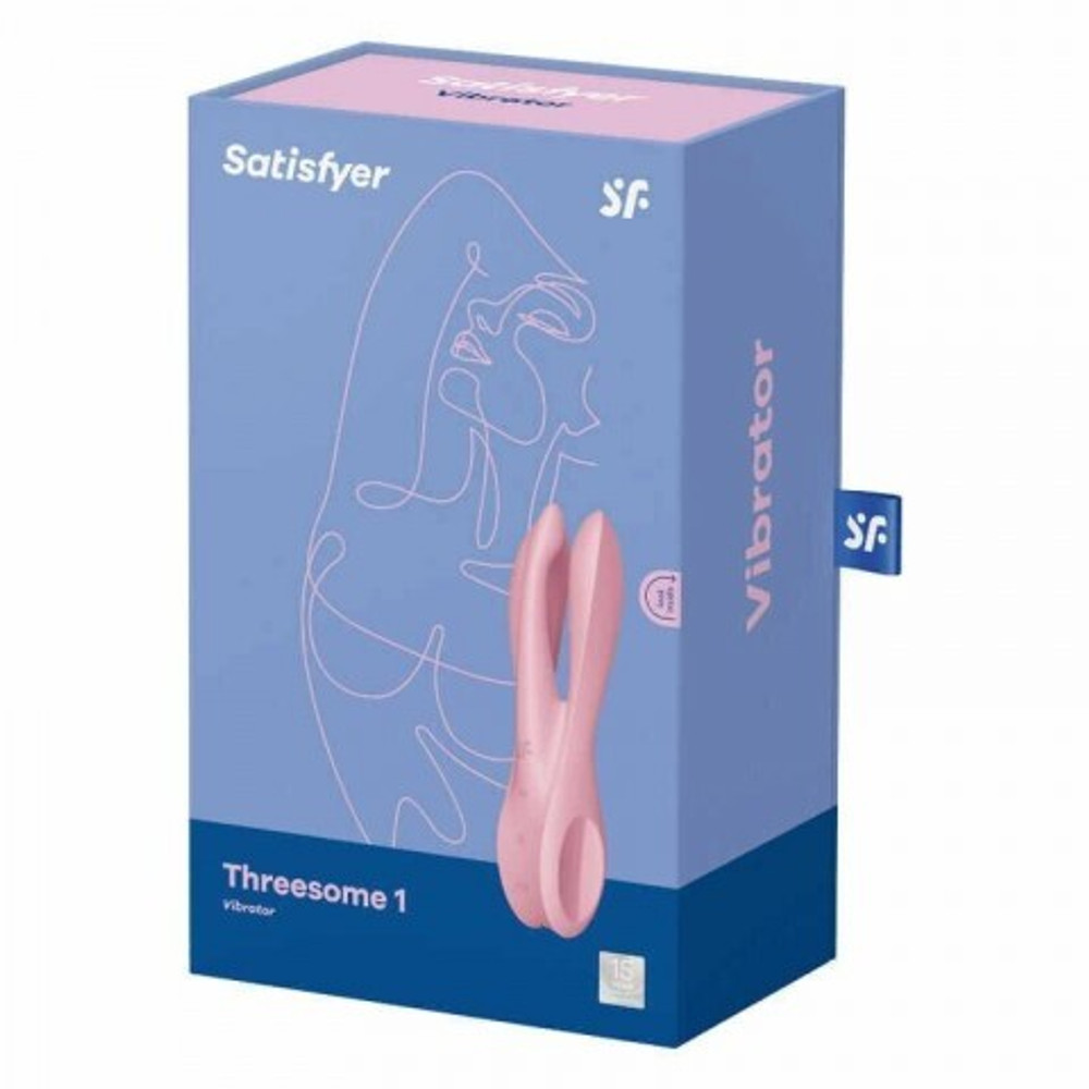 Клиторальный вибростимулятор Satisfyer Threesome 1 розовый