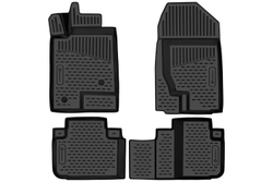 Коврики 3D в салон для HAVAL F7/F7x, 2019-2022 (I), 2022- (Ir), внедорожник 4шт. (полиуретан) Element.ELEMENT3D02025210K