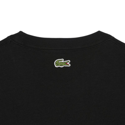 Теннисная футболка Lacoste Printed Cotton - black