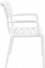 Кресло пластиковое Siesta Contract Paris, белый