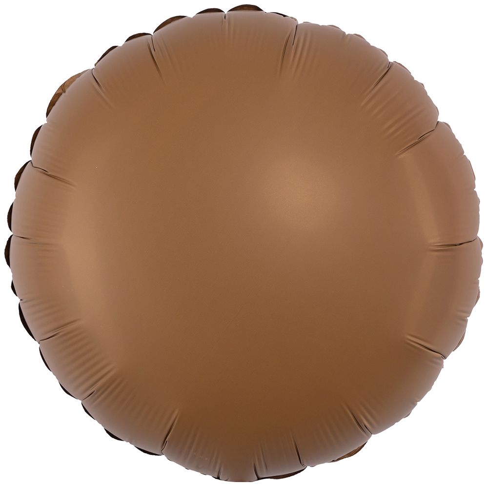 FM (18&#39;&#39;/46 см) Круг, Шоколад, Матовый, 1 шт.