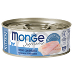 Влажный корм Monge Supreme kitten для котят из тунца с дорадо, консервы 80 г - 24 шт