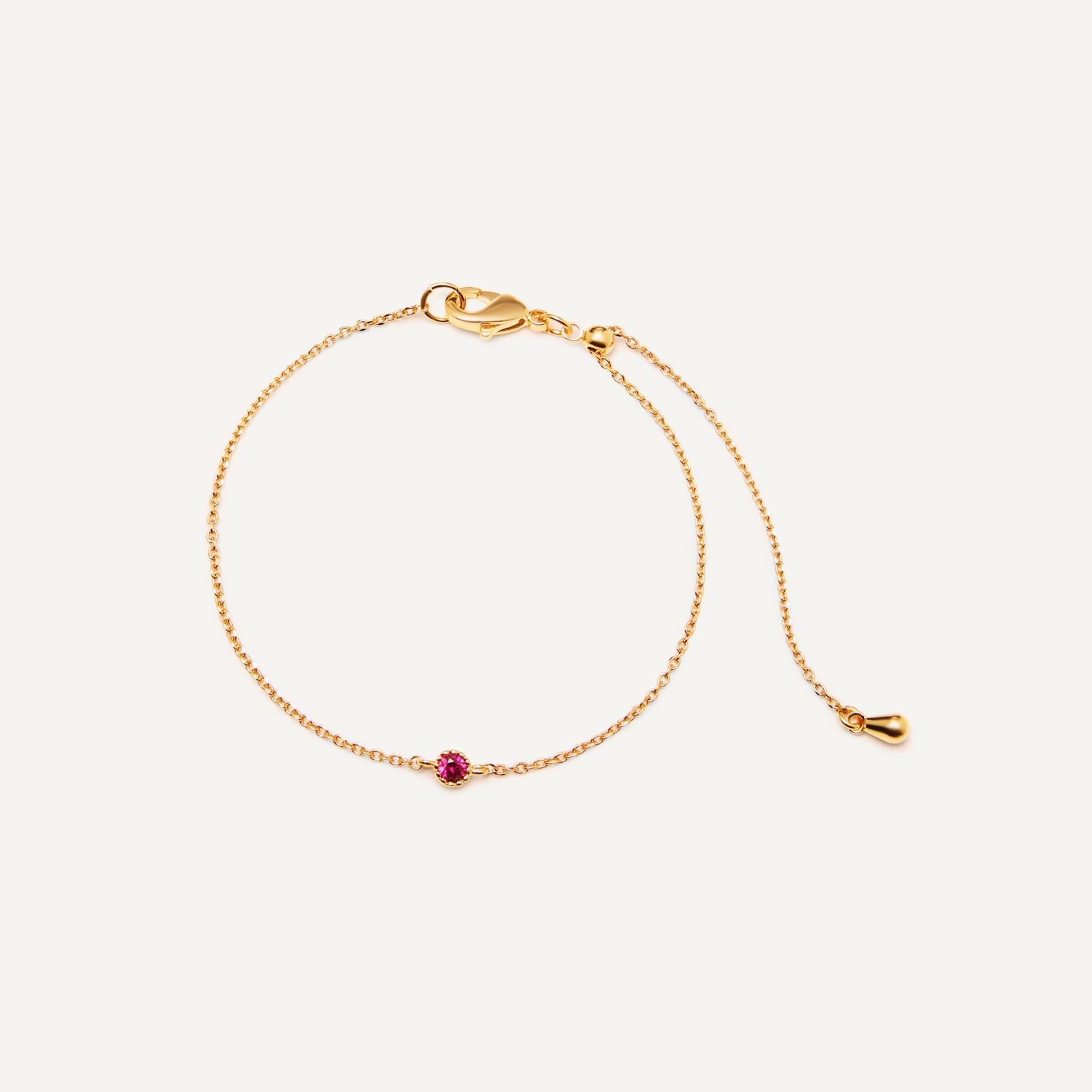 Браслет Key Part Birthstone Bracelet – Gold