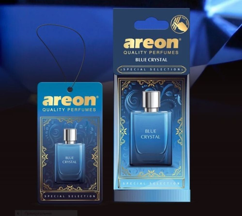 Ароматизатор подвесной  SPECIAL SELECTION  Blue Crystal (AREON)