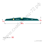 KRAFTOOL PROCAST-M, 600 мм, магнитный литой уровень (34718-060)