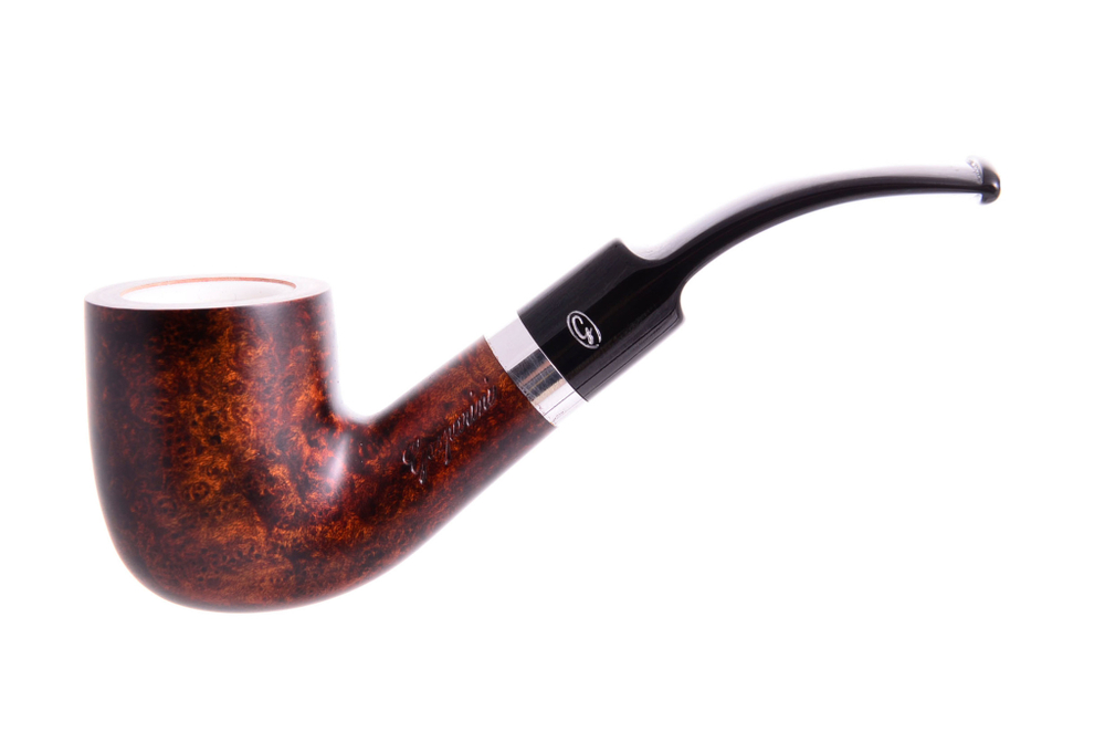 Курительная трубка Gasparini с пенкой, форма 46, 620-46