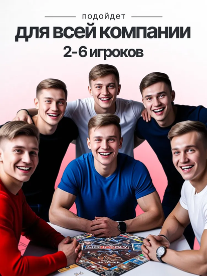 Настольная игра "Монополия Ведьмак"(The Witcher)