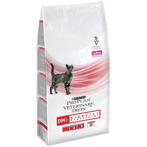 Сухой корм Pro Plan Veterinary Diets DM Diabets Managment для кошек при сахарном диабете, 1.5 кг