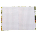 Блокнот детский Basir на замке, формат А6, серия "Авокадо", переплет 7БЦ, 15*11.3 см, 48 листов, ассорти