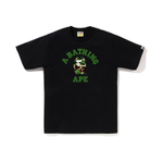 A Bathing Ape Bathing Ape Abc Camo College Футболка зеленый
