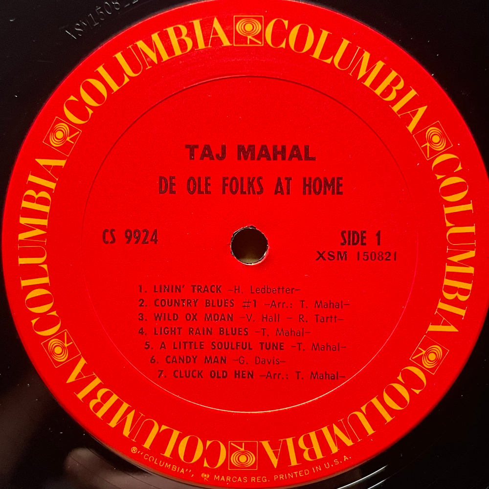 Taj Mahal ‎– Giant Step / De Ole Folks At Home 2LP (США 1971г.)