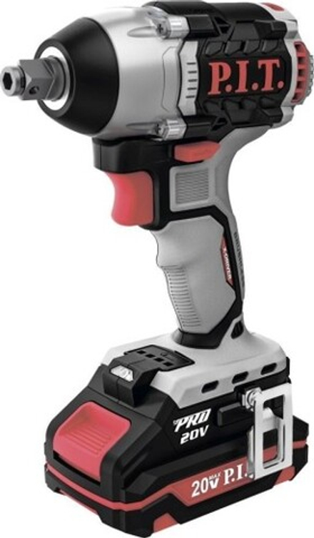 Гайковерт аккумуляторный P.I.T. PIW20H-300B/4 бесщеточный