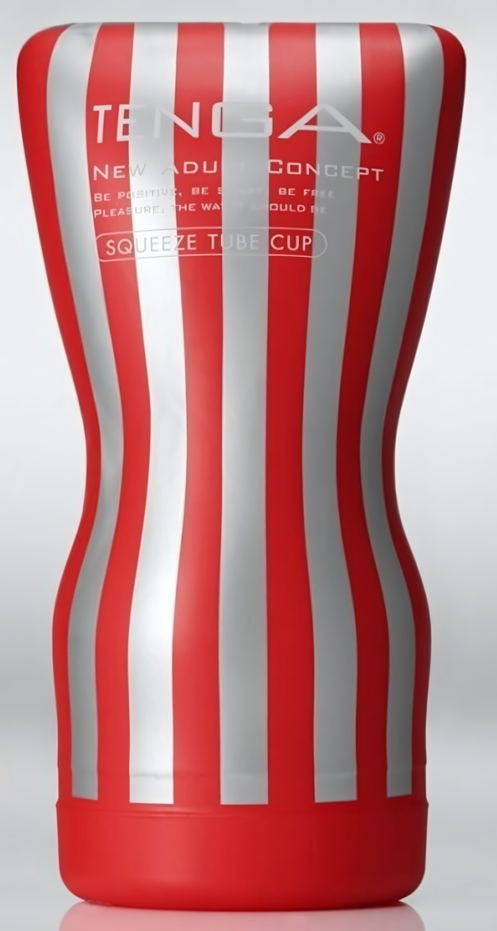 Мастурбатор TENGA Squeeze Tube Cup (Цвет: красный)