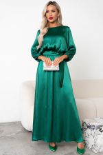 Платье Глория (зеленый)-46р-р Р11-1230 Nikol