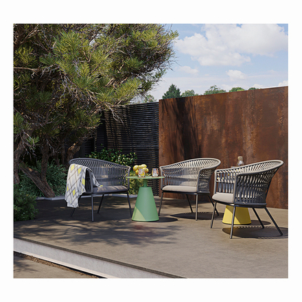 Столик кофейный Bergenson Bjorn Marius, 50 см, зеленый