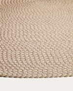 Ковер Despas из синтетического волокна цвета экрю, 200 см