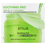 Anua, Azelaic 10, гиалуроновые диски, против покраснений, 90 шт.