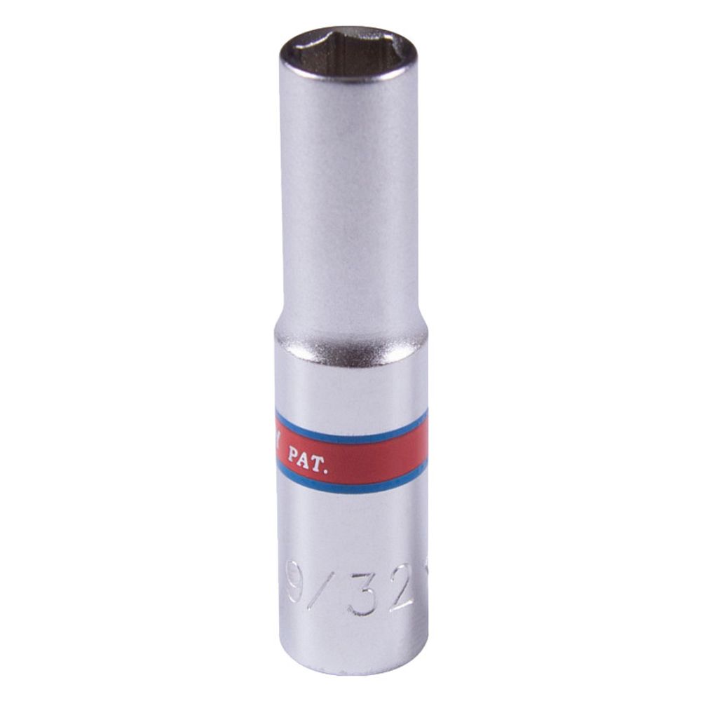 KING TONY (223509S) Головка торцевая глубокая шестигранная 1/4&quot;, дюймовая 9/32&quot;