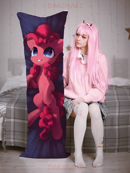 Дакимакура пони Пинки Пай блю арт. 0626