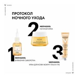Vichy Neovadiol Post-Menopause Восстанавливающий питательный ночной крем, 50 мл