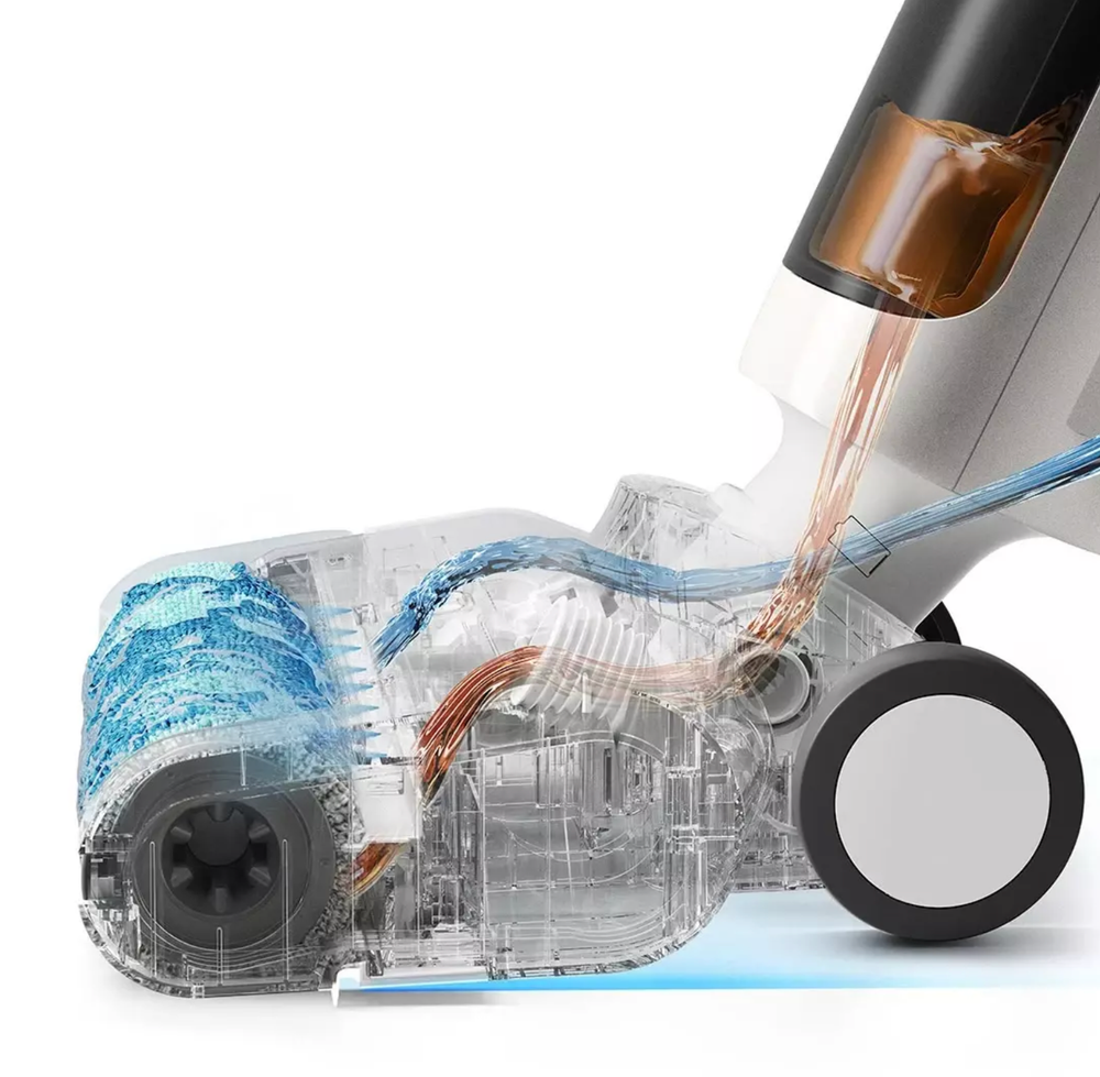 Беспроводной моющий пылесос Xiaomi Mijia Wireless Floor Scrubber 4C (D304) CN