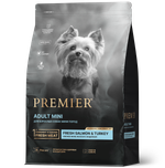 Premier dog salmon & turkey adult mini лосося с индейкой для собак мелких пород