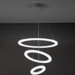 Citilux Электрон Смарт CL710A104S Умная люстра подвесная Белая